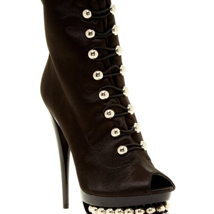 BLAKEE - Scarpe Donna Tacco Alto con Plateau in Raso