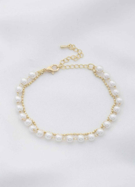 Sodajo pearl bead bracelet