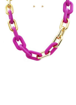 Oval Link Necklace