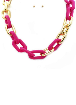 Oval Link Necklace