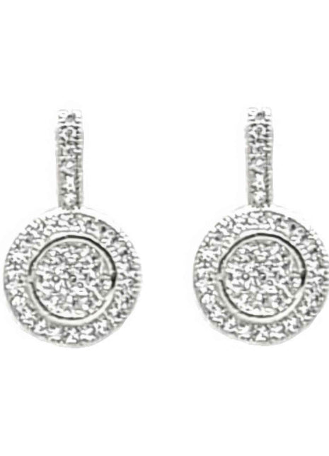 Round Crystal Earring
