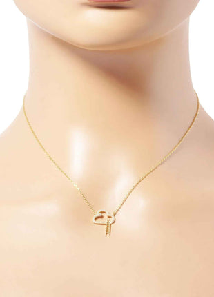 Gold Dipped Cloud Pendant Necklace