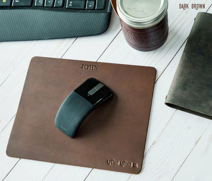Tappetino Mouse in Pelle Premium - Personalizzabile