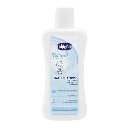 Chicco natural sensation bath-tear-shampoo 200 ml.