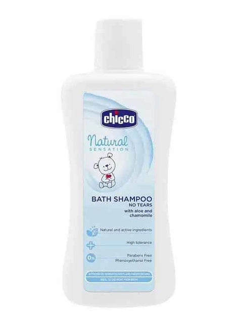 Chicco natural sensation bath-tear-shampoo 200 ml.