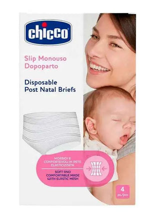 Chicco postpartum single use panties 4 pieces