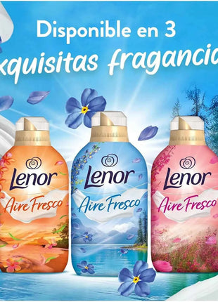 Lenor fresh air clothes softener alpine freshness pack 6x36 total 216 washes, 504ml, freshness resistant to drying in humid environments or intense sun