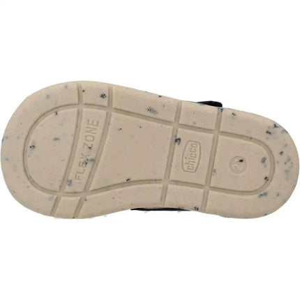 Chicco Gioacchino Sandals for Boys, Blue Synthetic Slip-On with Textile Lining, Perfect for Spring/Summer, Breathable Summer Design.