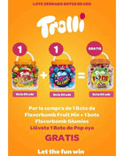Filled lot trolli fruit mix+ glumies and gift eyes 180 units