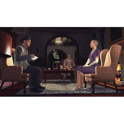 L.A. Noire PS4 UK - PlayStation 4 game set in 1940s Los Angeles, featuring a gripping detective story and inspired by real crimes, perfect for PS4 gaming enthusiasts.