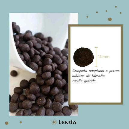 Lenda hypoallergenic turkey – natural grain free food for young and adult dogs