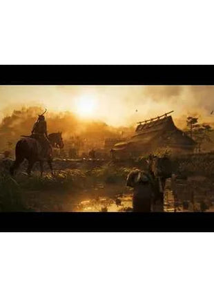 Ghost Of Tsushima PS4 UK/FR/PT/AR - Action-Adventure Game for PlayStation 4 featuring Japanese audio and Italian text, immerse yourself in the samurai experience to protect Tsushima from the Mongol invasion.