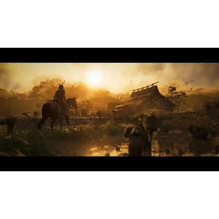 Ghost Of Tsushima PS4 UK/FR/PT/AR - Action-Adventure Game for PlayStation 4 featuring Japanese audio and Italian text, immerse yourself in the samurai experience to protect Tsushima from the Mongol invasion.