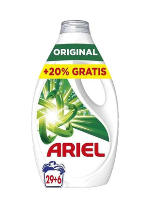 Pack of ariel liquid washing machine detergent 35 washes or 70 washes or 105 washes, original, improved cleaning soap in colder cycles with exclusive cold cleaning technology