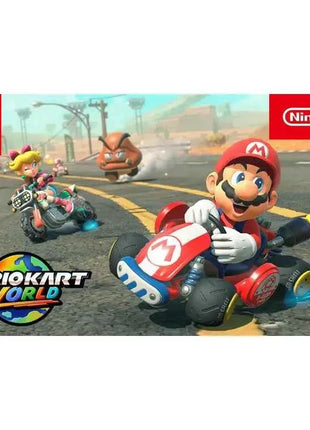 Nintendo Switch 2 Console with Mario Kart World EU - 256GB, 4K support, Joy-Con 2 controllers, HDR, and 120 fps gaming experience, perfect for Nintendo Switch games and accessories.