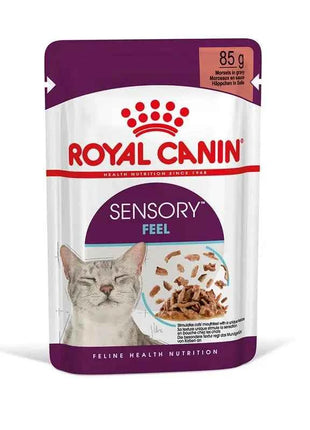 Royal Canin Sensory Feel Wet Food in Adult Cat Sauce 12X85g