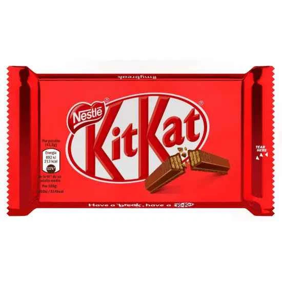 Nestlé kitkat original - milk chocolate and wafer (24 units)