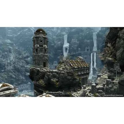 The Elder Scrolls V Skyrim Switch UK - Nintendo Switch game featuring enhanced graphics, immersive gameplay, and mod support, allowing players to explore a vast open world filled with dragons and epic quests.