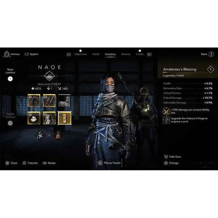 Assassin's Creed Shadows for Nintendo Switch 2 - Action-Adventure Game set in Feudal Japan with Assassin and Samurai characters, featuring stealth gameplay and immersive world exploration.