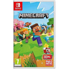 Minecraft Switch UK - Nintendo Switch game featuring Mojang's creative adventure with multiplayer support, including Super Mario Mash-Up Pack, 40 skins, and iconic music from Super Mario 64 for endless building fun.