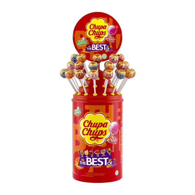 Chupa chups original 110 units - caramel varieties flavors