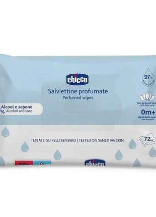 Chicco scented cleaning wipes 72 units