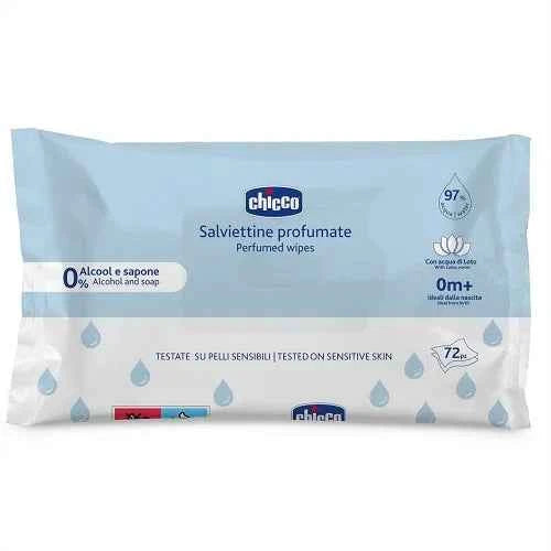Chicco scented cleaning wipes 72 units