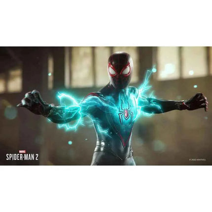 Marvel's Spider-Man 2 PS5 ES, PlayStation 5 game with Italian audio and text, developed by Insomniac Games, ideal for gamers seeking action-adventure video games on PS5.
