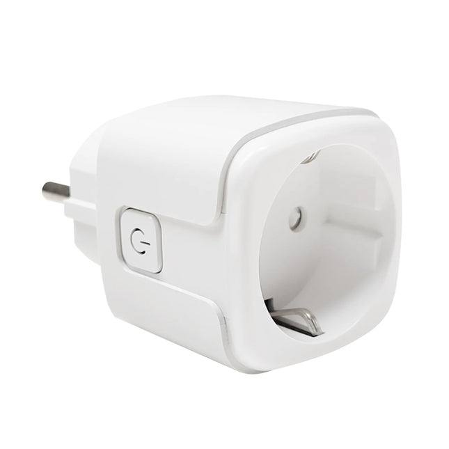 LED ATOMANT Smart WiFi Plug 16A with Energy Monitor, Remote Control via Smart Life App, Compatible with Alexa and Google Home, Programmable Timers for Home Automation