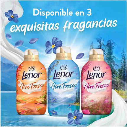 Lenor fresh air clothes softener, savings pack 6x36=216 washes, alpine freshness 504 ml, ideal for 36 washes with lasting fragrance
