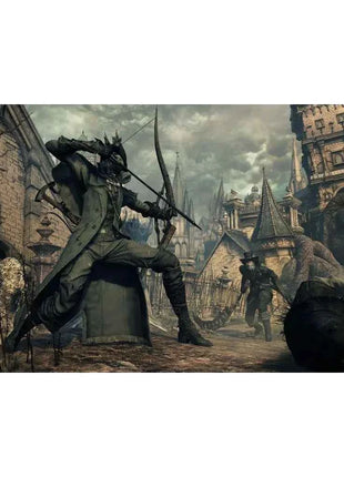 Bloodborne Game Of The Year (Goty) PS4 PL, PlayStation 4 game, Italian audio and text, explore the haunted city of Yharnam to uncover dark secrets in this action RPG, perfect for fans of PS4 games.