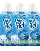 Vernel concentrated softener sky blue aroma – pack 3x60 (180 doses) softness, freshness and lasting aroma