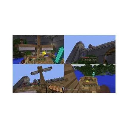 Minecraft Switch UK - Nintendo Switch game featuring Mojang's creative adventure with multiplayer support, including Super Mario Mash-Up Pack, 40 skins, and iconic music from Super Mario 64 for endless building fun.