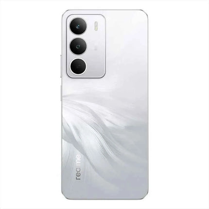 REALME C71 8GB/256GB smartphone with 6.67" HD+ display, 120 Hz refresh rate, 50 MP AI camera, 6300 mAh battery, and 45W SuperVOOC charging, running Android 15, perfect for multimedia and daily use.