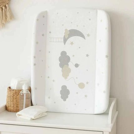Bathby waterproof padded baby changing table with safety edges, soft and non-slip, easy to clean, 85x50x10cm