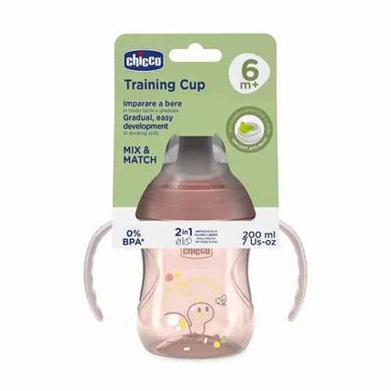 Chicco training cup for girls 6m+ 200ml - easy to use