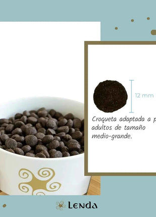 Lenda Nature Tuna – Grain-Free Hypoallergenic Dog Food, ideal for all ages, 0% grains, rich in high-quality tuna, Omega 3 & 6 for healthy skin and coat, supports digestion and immunity.