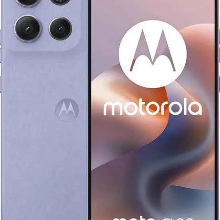 Moto G86 Power 5G smartphone with 12GB RAM and 256GB storage, features a 6.67" Super HD display, 50MP dual camera, 6720mAh battery, Android 15, and IP68/IP69 certification for durability.