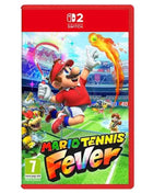 Mario Tennis Fever - Switch 2 Edition, Nintendo Switch sports game featuring 30 unique rackets, 38 characters, multiple modes including Story Mode and motion controls with Joy-Con 2 for an enhanced gaming experience.