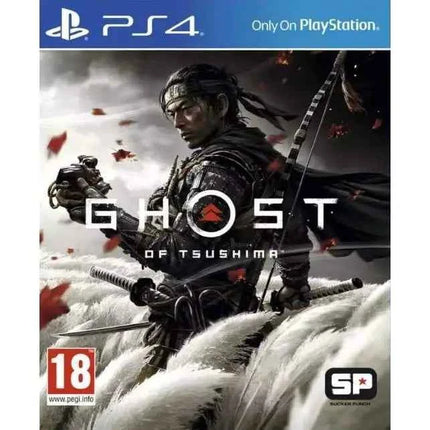 Ghost Of Tsushima PS4 UK/FR/PT/AR - Action-Adventure Game for PlayStation 4 featuring Japanese audio and Italian text, immerse yourself in the samurai experience to protect Tsushima from the Mongol invasion.