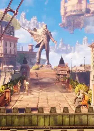 Bioshock The Collection PS4 UK, a thrilling PS4 game featuring all single-player content from Bioshock, Bioshock 2, and Bioshock Infinite, beautifully remastered in high resolution for an immersive gaming experience.