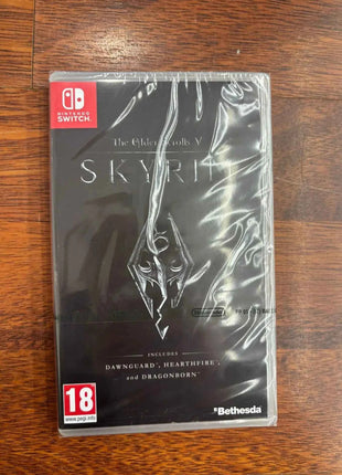 The Elder Scrolls V Skyrim Switch UK - Nintendo Switch game featuring enhanced graphics, immersive gameplay, and mod support, allowing players to explore a vast open world filled with dragons and epic quests.