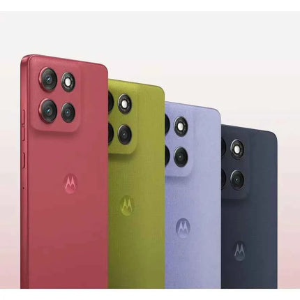 Moto G86 POWER smartphone 5G with 8GB RAM and 512GB storage, 6.67" pOLED Super HD display, MediaTek Dimensity 7300 processor, dual 50MP+8MP camera, 6720mAh battery with TurboPower 30W, Android 15, IP68/IP69 rated.