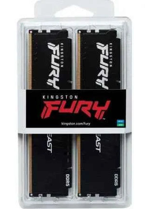 Kingston fury beast ddr5 5600mhz 16gb 2x8gb cl36 ram memory (kf556c36bbek2-16)
