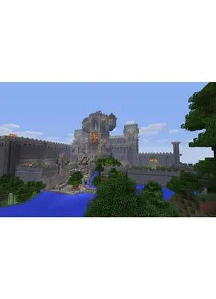 Minecraft Switch UK - Nintendo Switch game featuring Mojang's creative adventure with multiplayer support, including Super Mario Mash-Up Pack, 40 skins, and iconic music from Super Mario 64 for endless building fun.