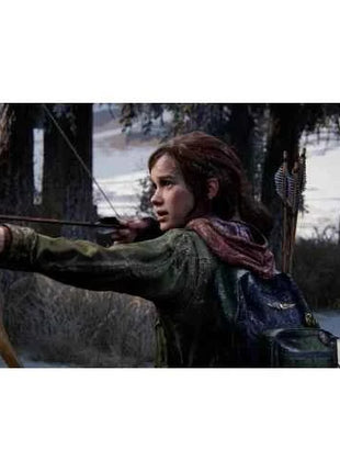 The Last Of Us Part I PS5 - PlayStation 5 game with enhanced graphics, 3D audio, haptic feedback, and fast loading times; includes the original story and Left Behind expansion for immersive gameplay experience.