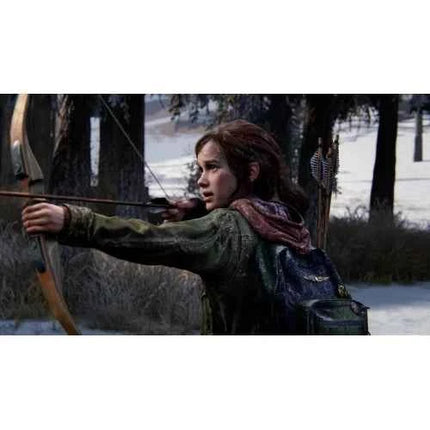 The Last Of Us Part I PS5 - PlayStation 5 game with enhanced graphics, 3D audio, haptic feedback, and fast loading times; includes the original story and Left Behind expansion for immersive gameplay experience.