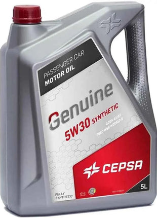 Cepsa genuine 5w30 synthetic (5l) - maximum performance synthetic oil for gasoline and diesel engines