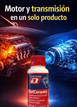 Trattamento Ceramico Antifrizione per cambio e motore Datacol Datceramic – Riduce Usura, Rumore e Consumo, Migliora le Prestazioni, Compatibile con Benzina e Diesel