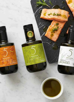 5 Elementos - Picual Extra Virgin Olive Oil 250ml, Intensity and Authentic Flavor, SIQEV Quality